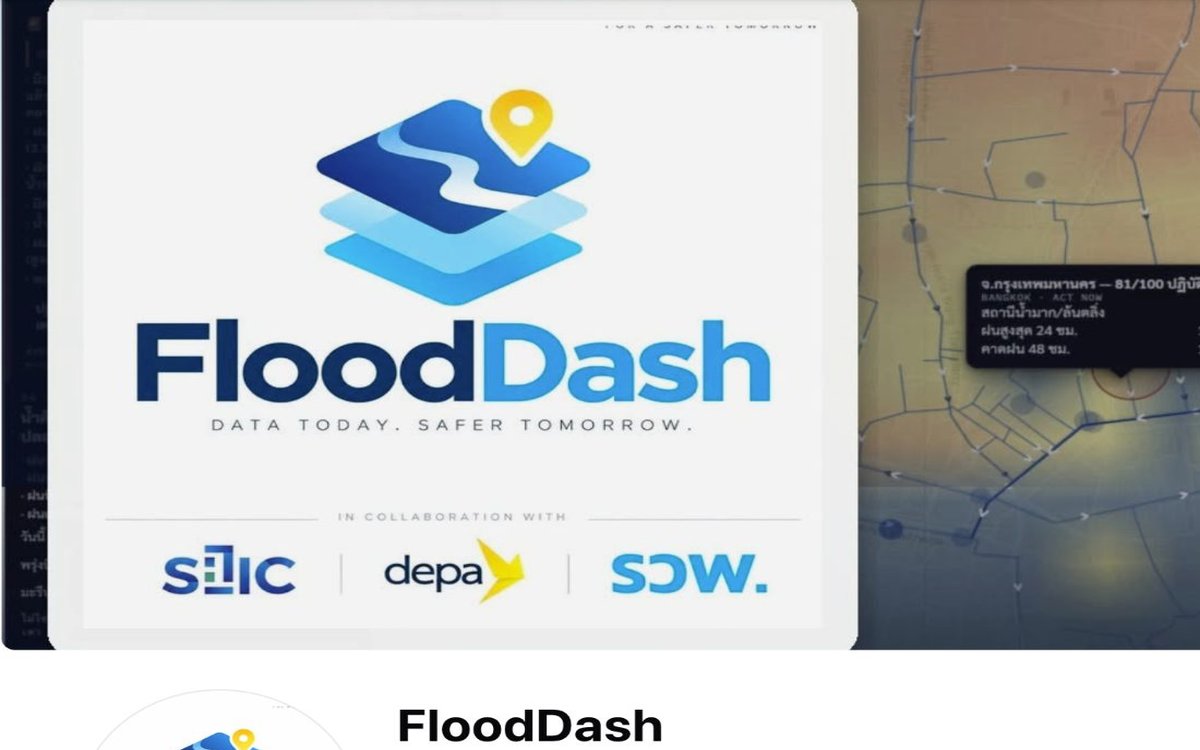 FloodDash Facebook community — 112K followers, collaboration SLIC · depa · RCAD