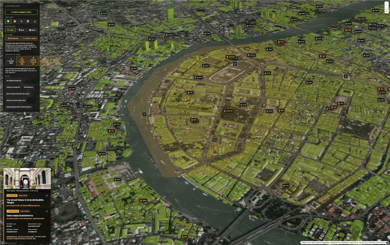 BKKx Culture — Bangkok heritage atlas, nine quarters
