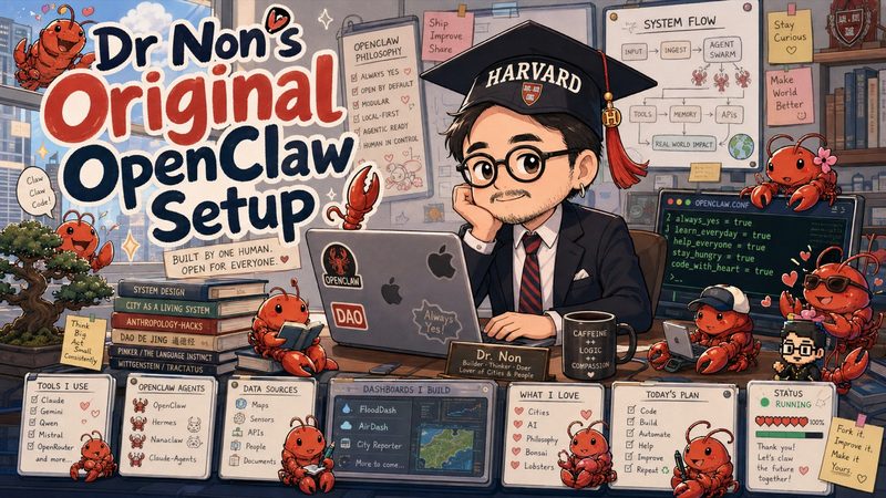 Dr Non's OpenClaw Set-Up — agent-executable local AI gateway guide
